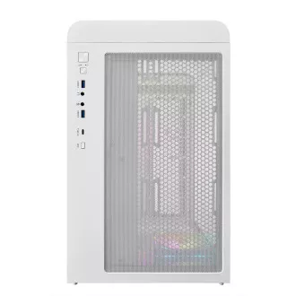 FSP S380-WA/Micro ATX/Transpar./Bílá