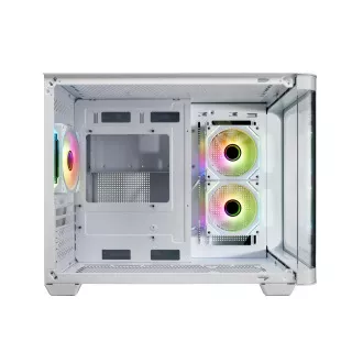 FSP S380-WA/Micro ATX/Transpar./Bílá