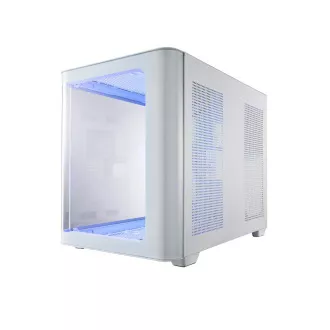 FSP S380-WA/Micro ATX/Transpar./Bílá