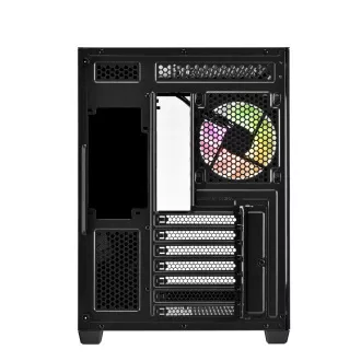 FSP M580-BA/Midi Tower/Transpar./Černá