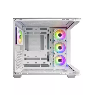 FSP M580-WA/Midi Tower/Transpar./Bílá