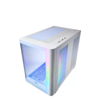 FSP M580-WA/Midi Tower/Transpar./Bílá
