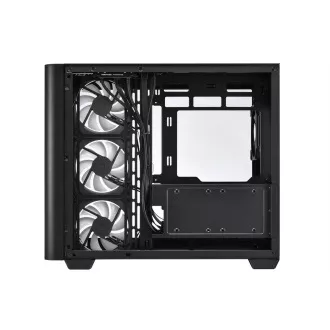FSP M580-BP/Midi Tower/Transpar./Černá