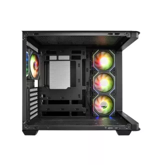 FSP M580-BP/Midi Tower/Transpar./Černá