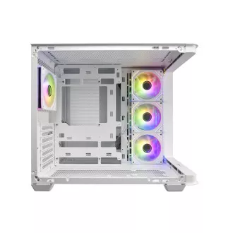 FSP M580-WP/Midi Tower/Transpar./Bílá