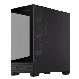 ASUS case A31 PLUS TG ARGB FANS black