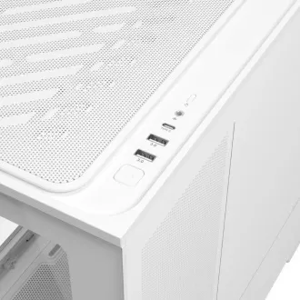ASUS case PRIME AP202 TG ARGB FANS white - Rozbalené