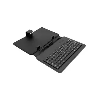 AIREN AiTab Leather Case 1 with USB Keyboard 7" BLACK (CZ/SK/DE/UK/US.. layout)