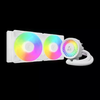 ARCTIC Liquid Freezer III Pro 280 A-RGB (White) - Multikompatibilní all-in-one vodní chladič CPU s A