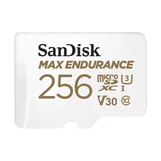 SanDisk MAX ENDURANCE microSDHC 256GB + adaptér
