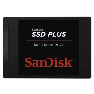 Sandisk Plus/480GB/SSD/2.5"/SATA/Černá/3R Sandisk Plus/480GB/SSD/2.5"/SATA/Černá/3R