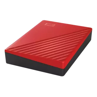 Ext. HDD 2,5" WD My Passport 6TB USB 3.0. červený