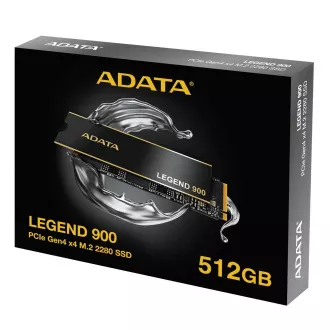 ADATA LEGEND 900/512GB/SSD/M.2 NVMe/Černá/Heatsink/5R