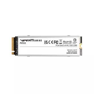 PATRIOT VIPER PV553/2TB/SSD/M.2 NVMe/Stříbrná/Heatsink/5R