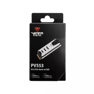 PATRIOT VIPER PV553/2TB/SSD/M.2 NVMe/Stříbrná/Heatsink/5R