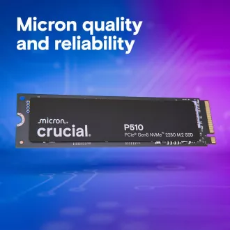 Crucial P510/2TB/SSD/M.2 NVMe/Černá/5R Crucial P510/2TB/SSD/M.2 NVMe/Černá/5R