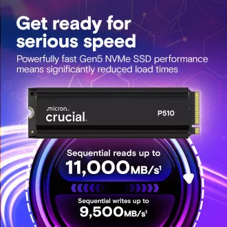 Crucial P510/2TB/SSD/M.2 NVMe/Černá/Heatsink/5R