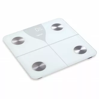Salente SlimFit, chytrá osobní diagnostická fitness váha, Bluetooth, bílá