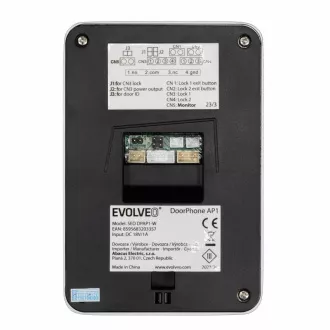 EVOLVEO DoorPhone AP1-2, drátový videotelefon s aplikací, bílý EVOLVEO DoorPhone AP1-2, drátový videotelefon s aplikací, bílý