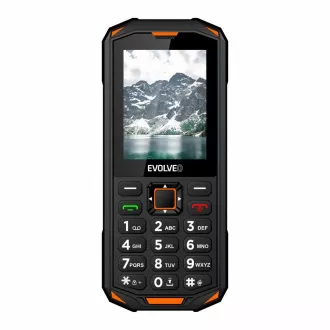EVOLVEO StrongPhone X5, vodotěsný odolný Dual SIM telefon, černo-oranžová EVOLVEO StrongPhone X5, vodotěsný odolný Dual SIM telefon, černo-oranžová