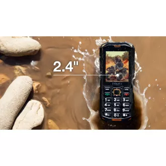 EVOLVEO StrongPhone X5, vodotěsný odolný Dual SIM telefon, černo-oranžová EVOLVEO StrongPhone X5, vodotěsný odolný Dual SIM telefon, černo-oranžová