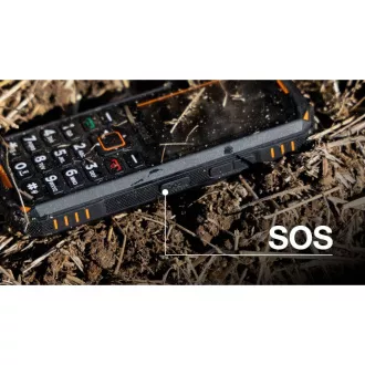EVOLVEO StrongPhone X5, vodotěsný odolný Dual SIM telefon, černo-oranžová EVOLVEO StrongPhone X5, vodotěsný odolný Dual SIM telefon, černo-oranžová