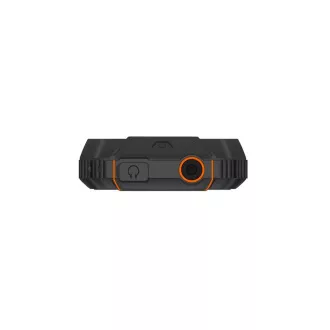EVOLVEO StrongPhone Z6, vodotěsný odolný Dual SIM telefon, černo-oranžová