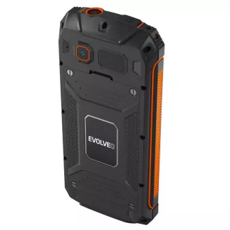 EVOLVEO StrongPhone Z6, vodotěsný odolný Dual SIM telefon, černo-oranžová - Použité