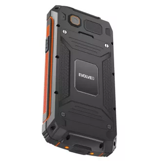 EVOLVEO StrongPhone Z6, vodotěsný odolný Dual SIM telefon, černo-oranžová - Použité