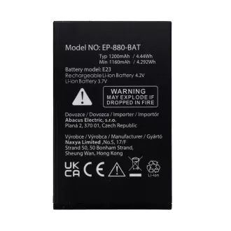 EVOLVEO orig. baterie 1200 mAh pro EasyPhone LT (EP-880) EVOLVEO orig. baterie 1200 mAh pro EasyPhone LT (EP-880)
