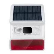 EVOLVEO bezd. siréna se solárním napájením pro SecuPro