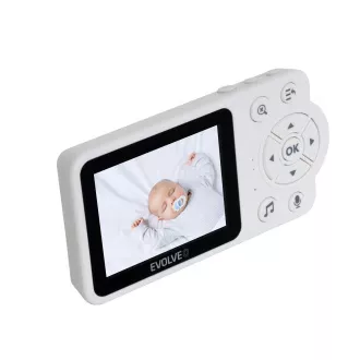 EVOLVEO Baby Monitor N3, dětská videochůvička, modrá