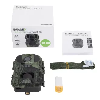 EVOLVEO StrongVision Compact 4K, fotopast/časosběrná kamera 32GB
