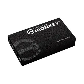 Kingston Ironkey D500S/128GB/USB 3.2/USB-A/Černá Kingston Ironkey D500S/128GB/USB 3.2/USB-A/Černá