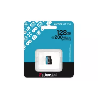Kingston Canvas Go Plus A2/Micro SDXC/128GB/UHS-I U3 / Class 10