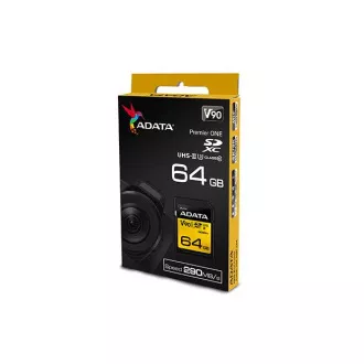 Adata/SDXC/64GB/UHS-II U3 / Class 10