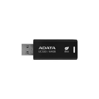 ADATA UC320/64GB/USB 3.2/USB-A/Černá