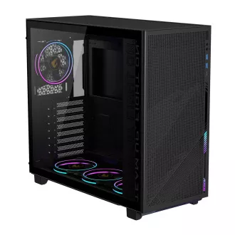 GIGABYTE AORUS C400 GLASS/Midi Tower/Transpar./Černá