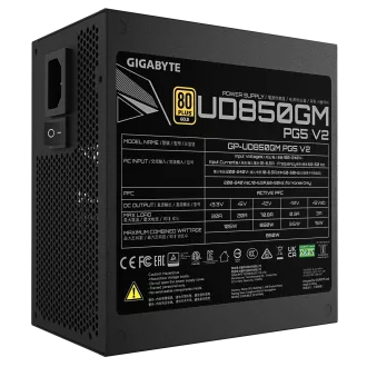GIGABYTE zdroj 850W 80PLUS Gold Modular PG5 V2