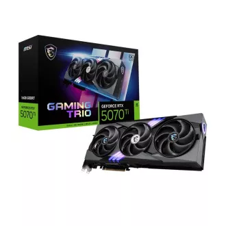 MSI GeForce RTX 5070 Ti TRIO/Gaming/OC/16GB/GDDR7 MSI GeForce RTX 5070 Ti TRIO/Gaming/OC/16GB/GDDR7