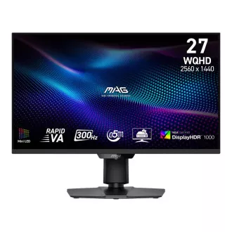 MSI MAG/274QPF X30MV/27"/VA/QHD/300Hz/0,5ms/Černá/3R