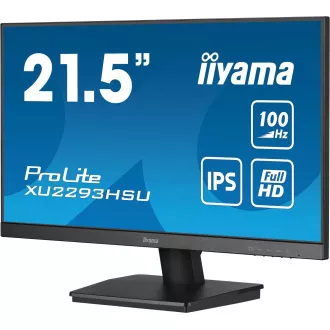 iiyama ProLite/XU2293HSU-B7/21,5"/IPS/FHD/100Hz/1ms/Black/3R