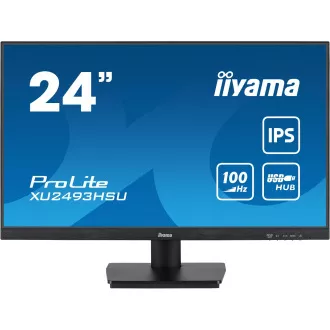 iiyama ProLite/XU2493HSU-B7/23,8"/IPS/FHD/100Hz/1ms/Black/3R