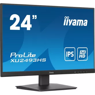 iiyama ProLite/XU2493HS-B6/23,8"/IPS/FHD/100Hz/0,5ms/Black/3R
