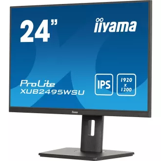 iiyama ProLite/XUB2495WSU-B7/24,1"/IPS/FHD/75Hz/4ms/Black/3R