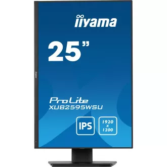 iiyama ProLite/XUB2595WSU-B5/25"/IPS/FHD/75Hz/4ms/Black/3R