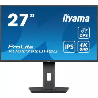 iiyama ProLite/XUB2792UHSU-B6/27"/IPS/4K UHD/60Hz/4ms/Black/3R iiyama ProLite/XUB2792UHSU-B6/27"/IPS/4K UHD/60Hz/4ms/Black/3R