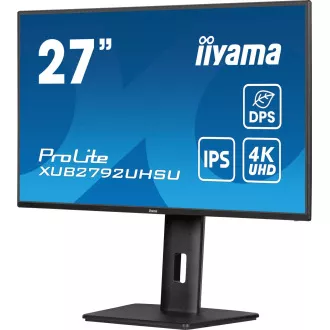 iiyama ProLite/XUB2792UHSU-B6/27"/IPS/4K UHD/60Hz/4ms/Black/3R iiyama ProLite/XUB2792UHSU-B6/27"/IPS/4K UHD/60Hz/4ms/Black/3R