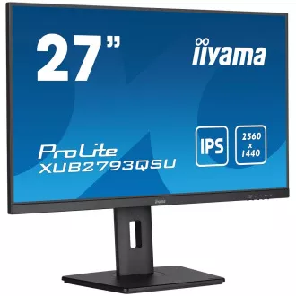 iiyama ProLite/XUB2793QSU-B7/27"/IPS/QHD/100Hz/1ms/Black/3R iiyama ProLite/XUB2793QSU-B7/27"/IPS/QHD/100Hz/1ms/Black/3R