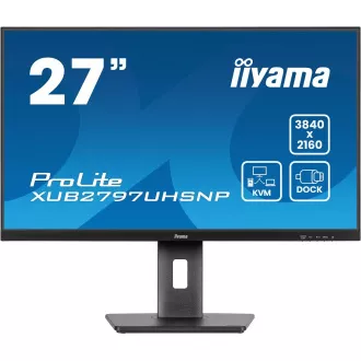 iiyama ProLite/XUB2797UHSNP-B1/27"/IPS/4K UHD/60Hz/4ms/Černá/5R